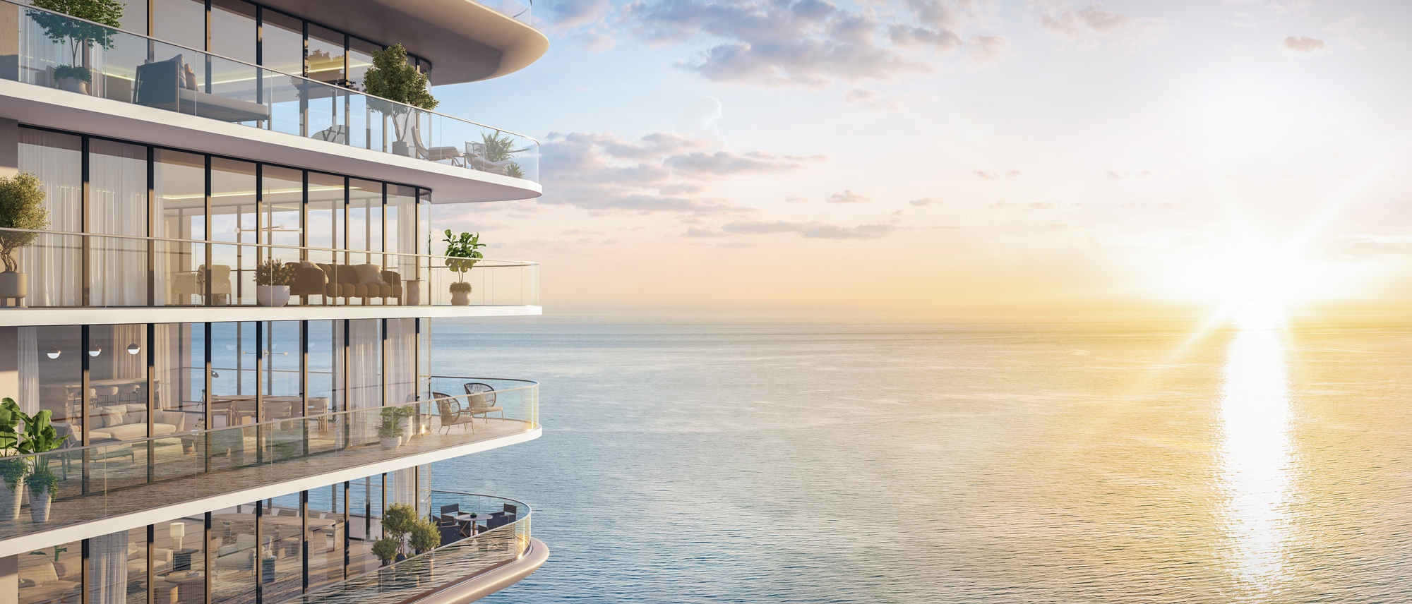 Icon Beach Hollywood - Luxury Condo Interior
