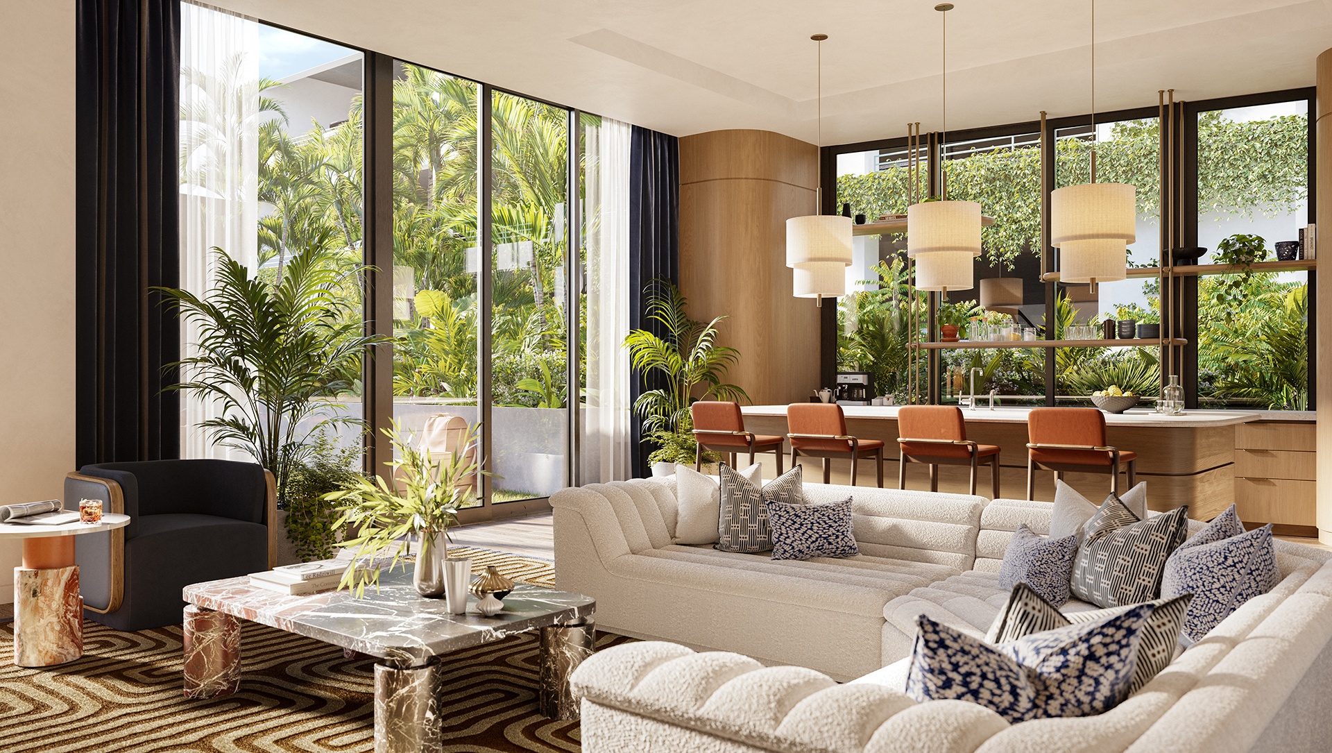 Icon Beach Hollywood - Luxury Condo Interior