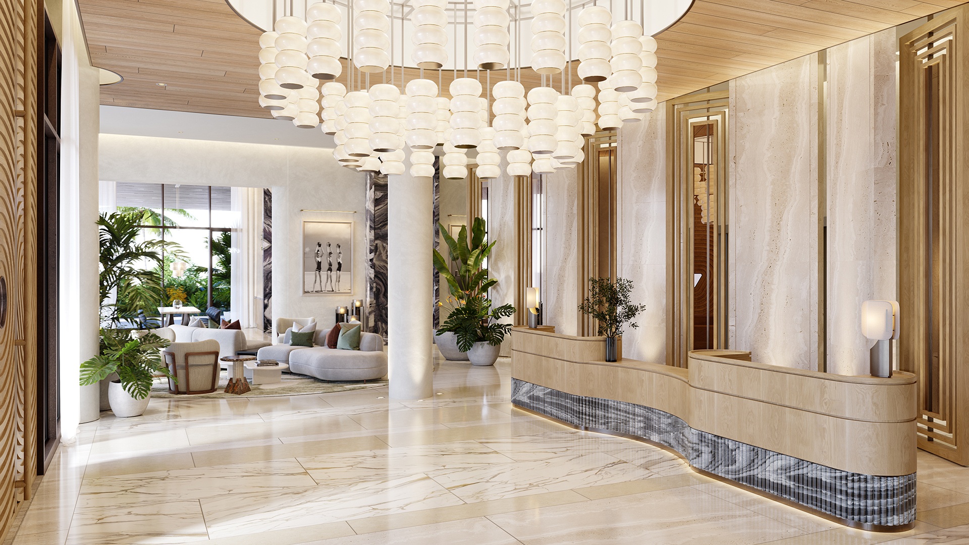 Icon Beach Hollywood - Luxury Condo Interior
