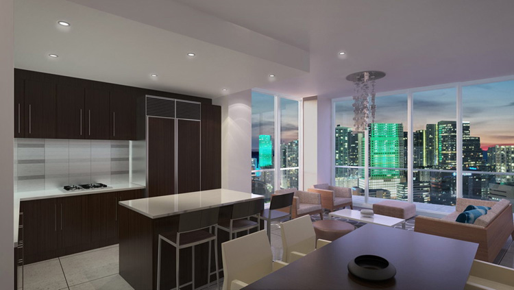 1100 Millecento - Luxury Condo Interior