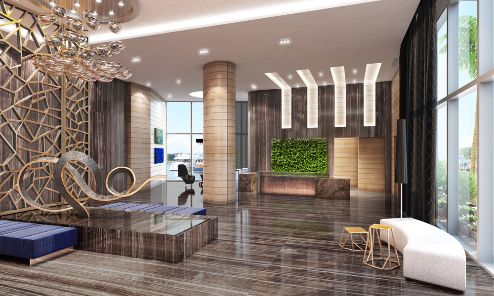 Marina Palms - Luxury Condo Interior