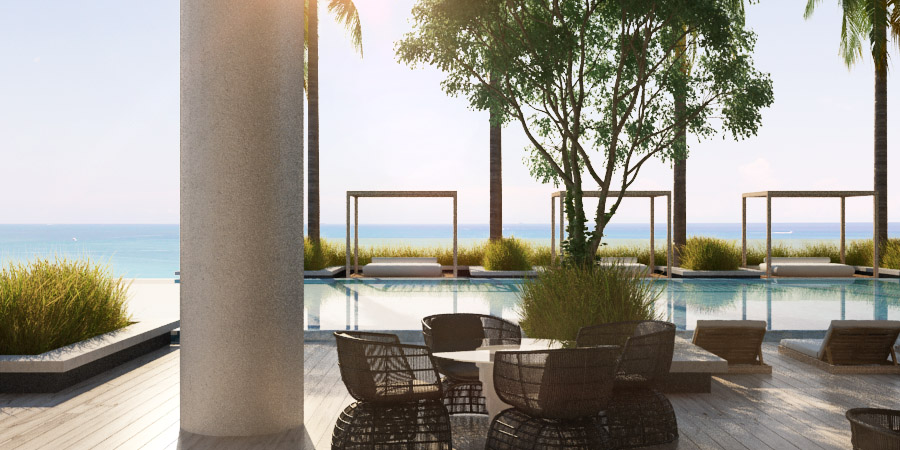 Hyde Beach - Luxury Condo Interior