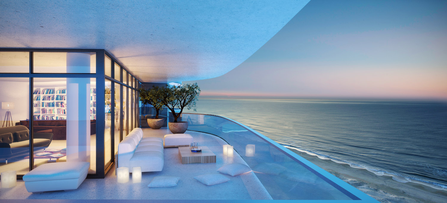 Hyde Beach - Luxury Condo Interior