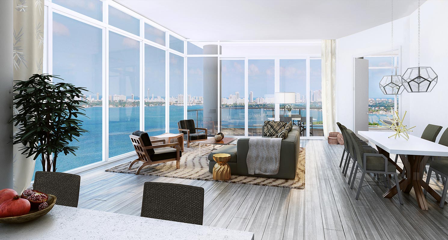 Biscayne Beach - Luxury Condo Interior
