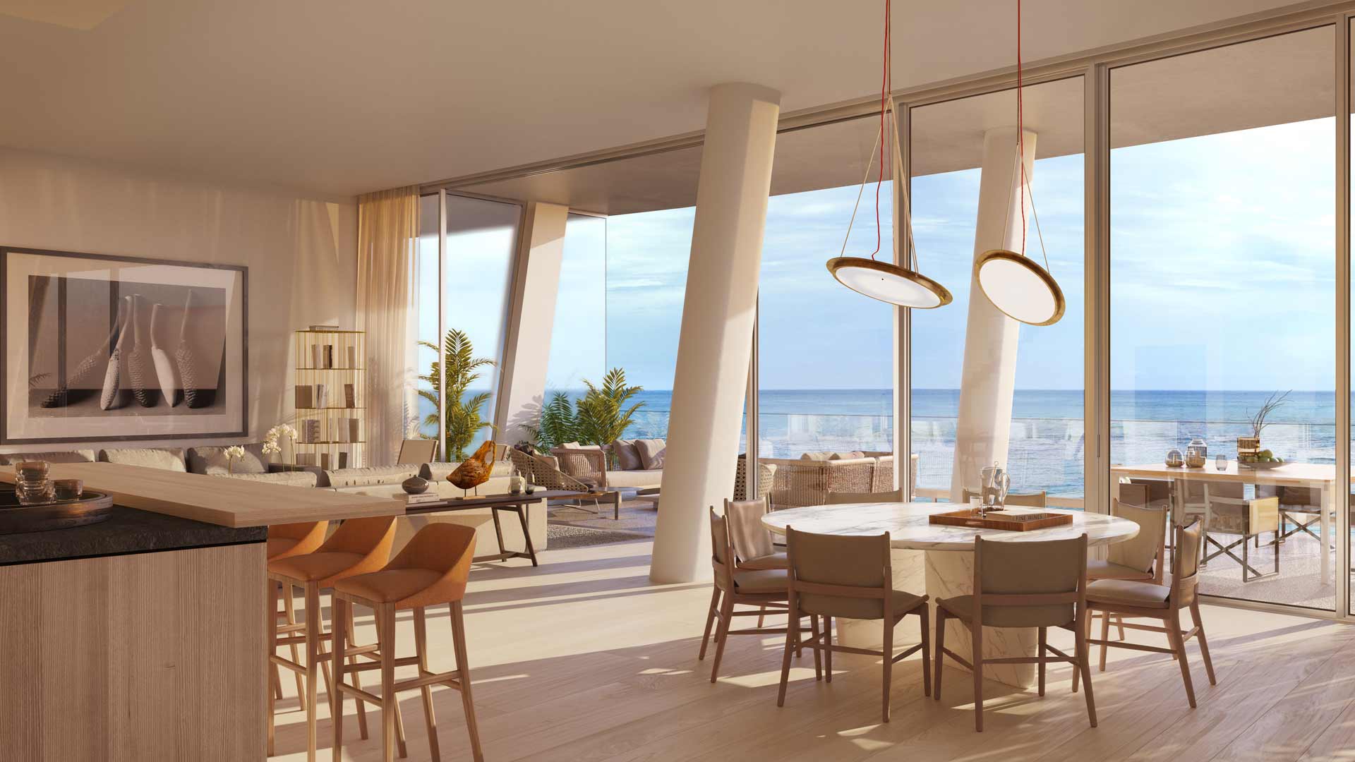 Vita At Grove Isle - Luxury Condo Interior