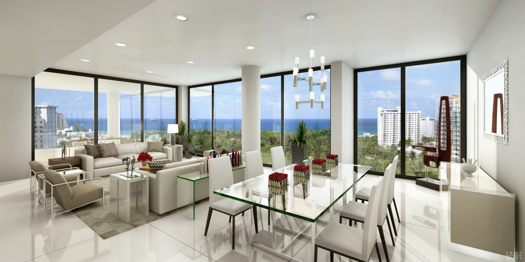 Aquablu - Luxury Condo Interior