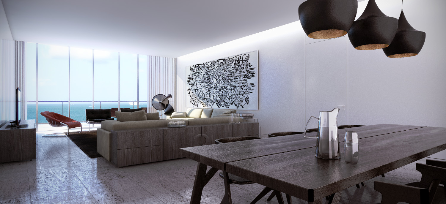 Beachwalk - Luxury Condo Interior