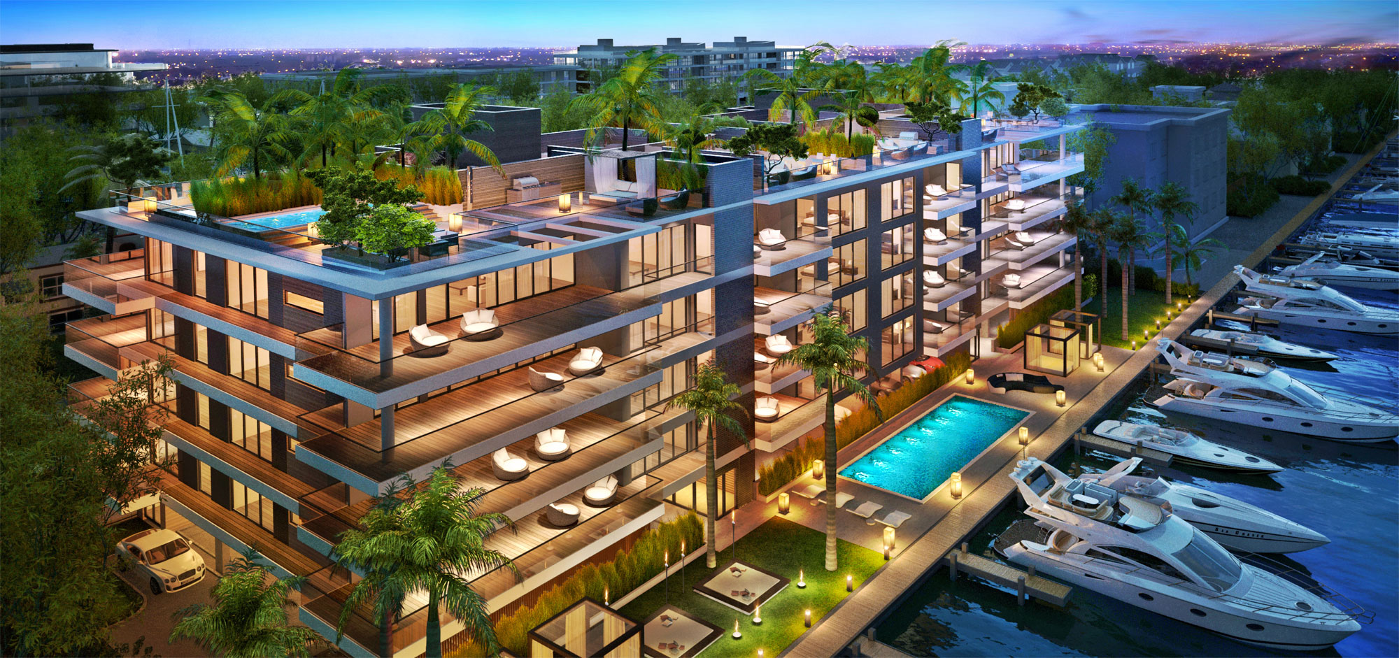 Aqualuna - Luxury Condo Interior