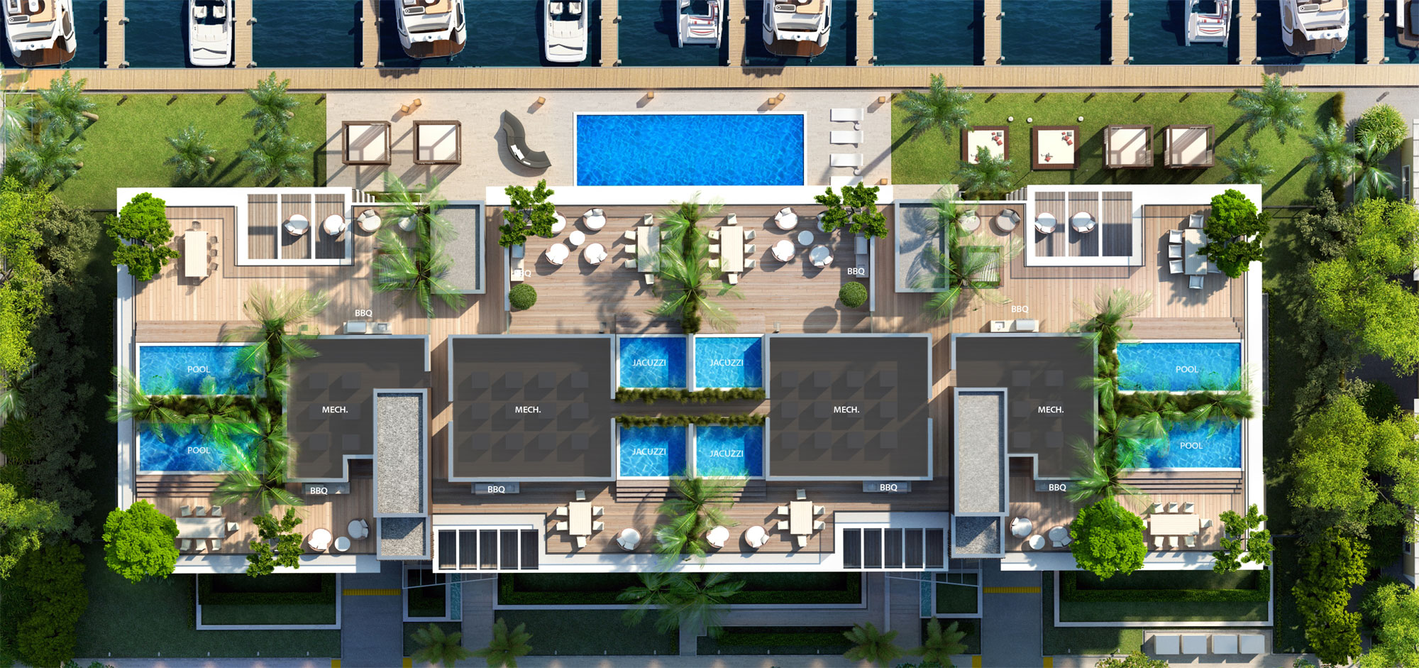 Aqualuna - Luxury Condo Interior