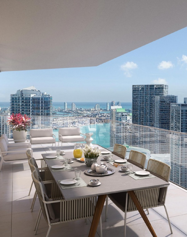 One River Point - Luxury Condo Interior