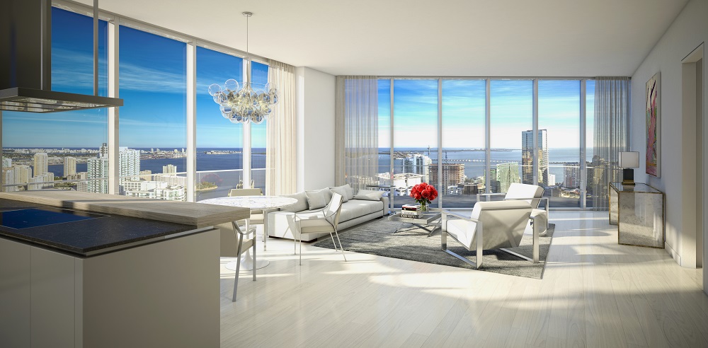 Brickell Flatiron - Luxury Condo Interior
