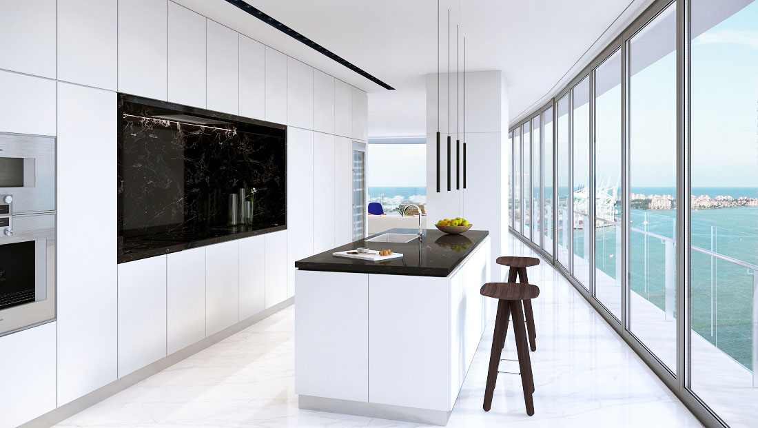 Aston Martin Residences - Luxury Condo Interior