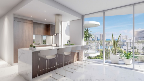 Alana Bay Harbor Islands - Luxury Condo Interior