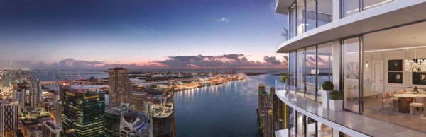 Baccarat Residences Brickell - Luxury Condo Interior