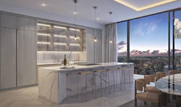 Baccarat Residences Brickell - Luxury Condo Interior
