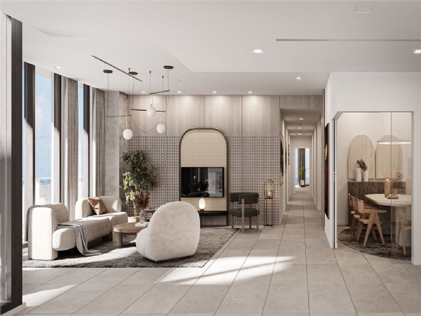 7918 West Drive - Luxury Condo Interior