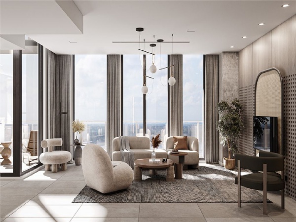 7918 West Drive - Luxury Condo Interior