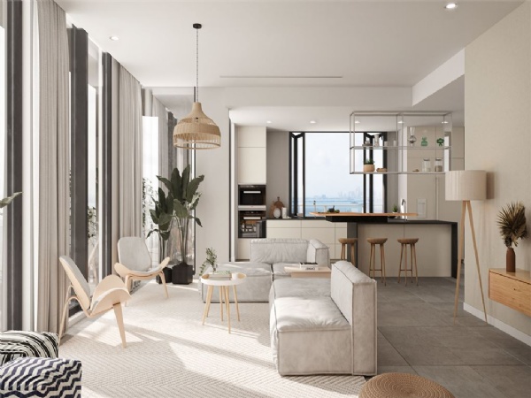 7918 West Drive - Luxury Condo Interior