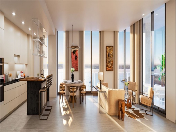 7918 West Drive - Luxury Condo Interior