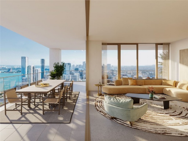 Jean-georges Miami Tropic Residences - Luxury Condo Interior