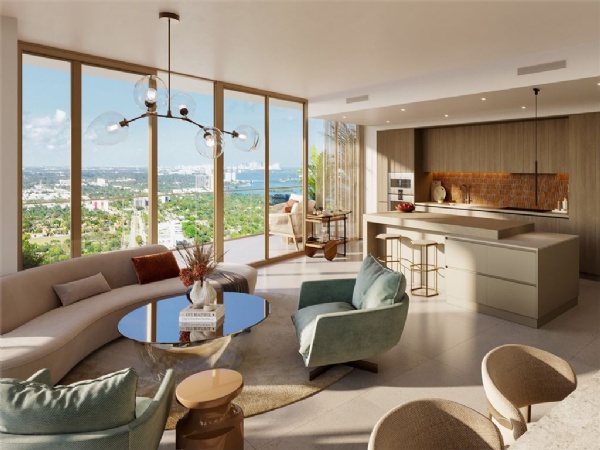 Jean-georges Miami Tropic Residences - Luxury Condo Interior