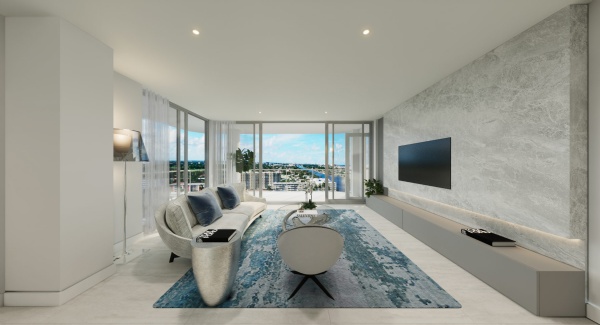 3000 Waterside - Luxury Condo Interior