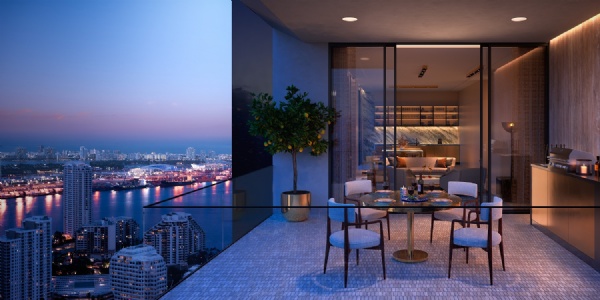 888 Brickell Miami Dolce & Gabbana - Luxury Condo Interior