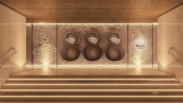 888 Brickell Miami Dolce & Gabbana - Luxury Condo Interior