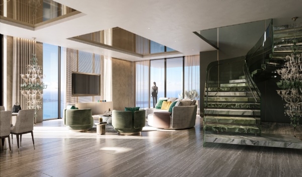 888 Brickell Miami Dolce & Gabbana - Luxury Condo Interior