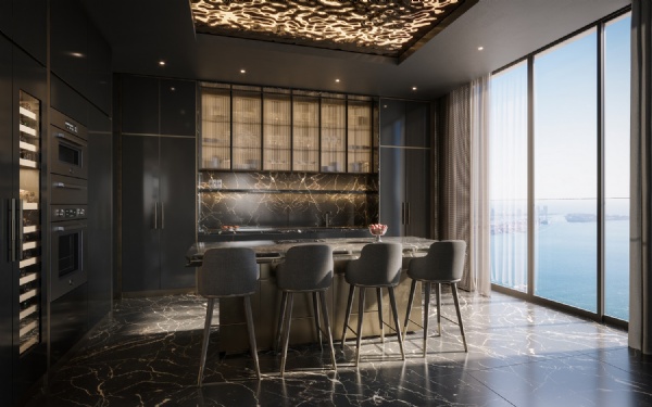 888 Brickell Miami Dolce & Gabbana - Luxury Condo Interior