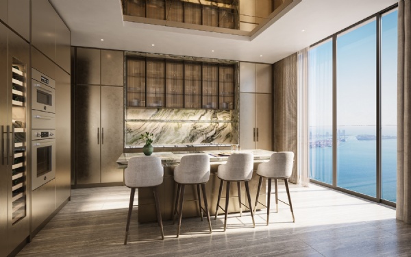 888 Brickell Miami Dolce & Gabbana - Luxury Condo Interior