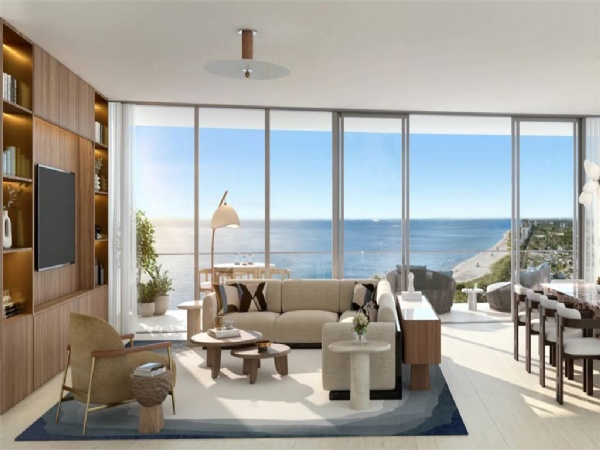 The W Pompano Beach - Luxury Condo Interior