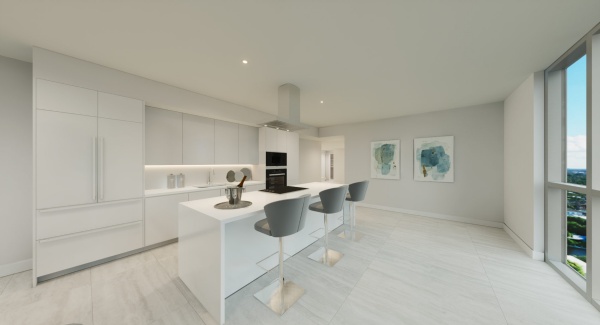 3000 Waterside - Luxury Condo Interior