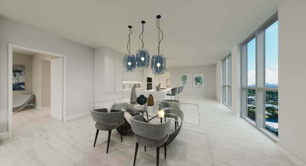 3000 Waterside - Luxury Condo Interior