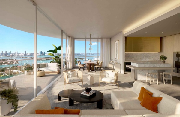Five Park South Beach - Luxury Condo Interior