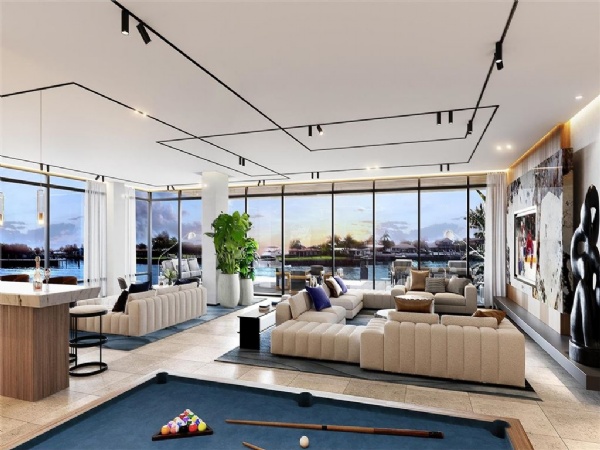 Entourage In The Sun - Luxury Condo Interior