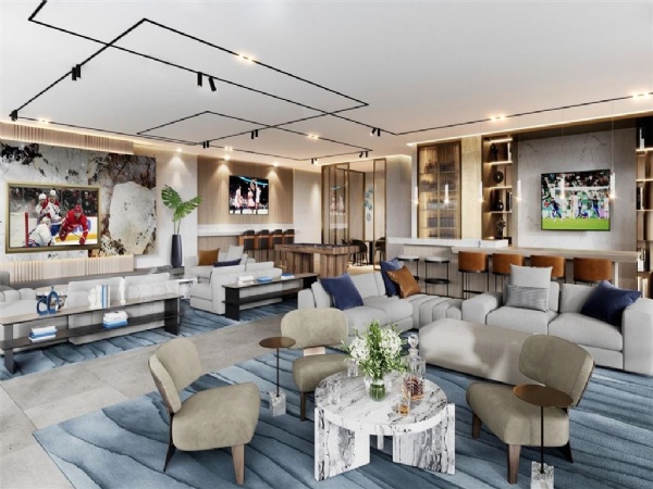 Entourage In The Sun - Luxury Condo Interior