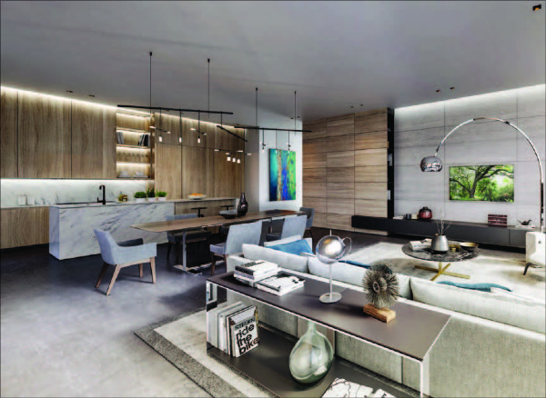 Glasshaus - Luxury Condo Interior