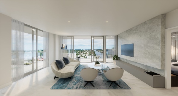 3000 Waterside - Luxury Condo Interior