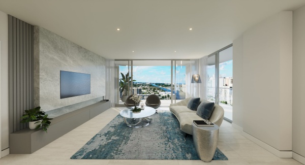 3000 Waterside - Luxury Condo Interior