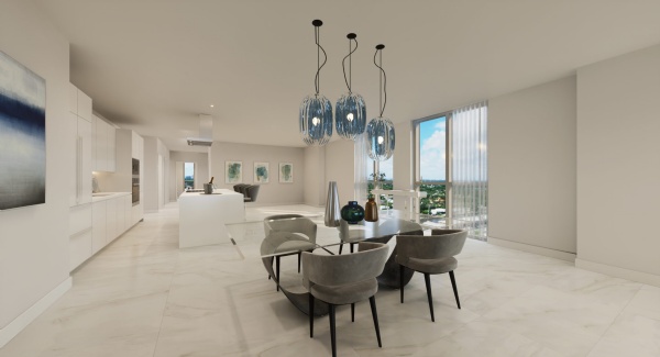 3000 Waterside - Luxury Condo Interior